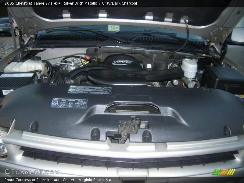 Silver Birch Metallic / Gray/Dark Charcoal 2005 Chevrolet Tahoe Z71 4x4
