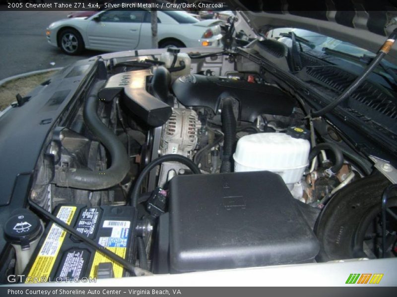 Silver Birch Metallic / Gray/Dark Charcoal 2005 Chevrolet Tahoe Z71 4x4