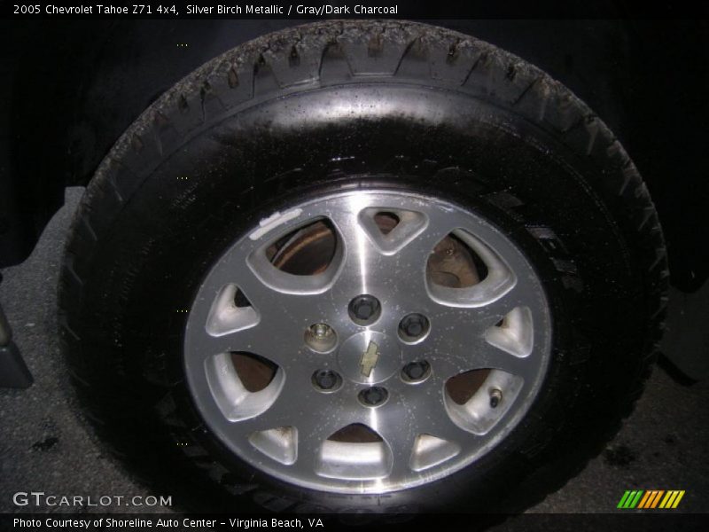 Silver Birch Metallic / Gray/Dark Charcoal 2005 Chevrolet Tahoe Z71 4x4