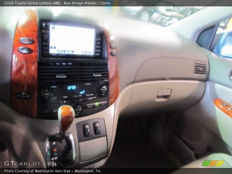 Blue Mirage Metallic / Stone 2008 Toyota Sienna Limited AWD