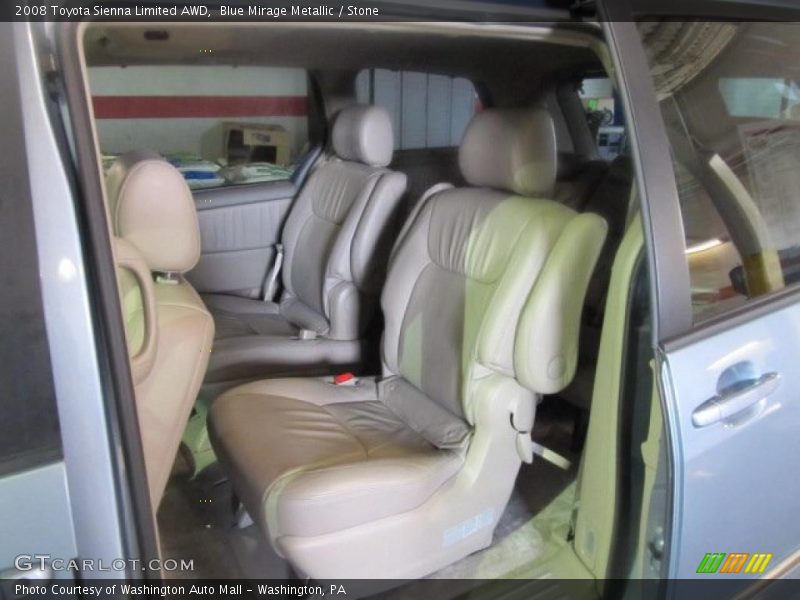 Blue Mirage Metallic / Stone 2008 Toyota Sienna Limited AWD