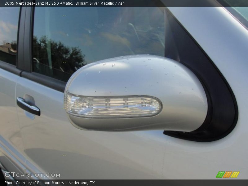 Brilliant Silver Metallic / Ash 2005 Mercedes-Benz ML 350 4Matic