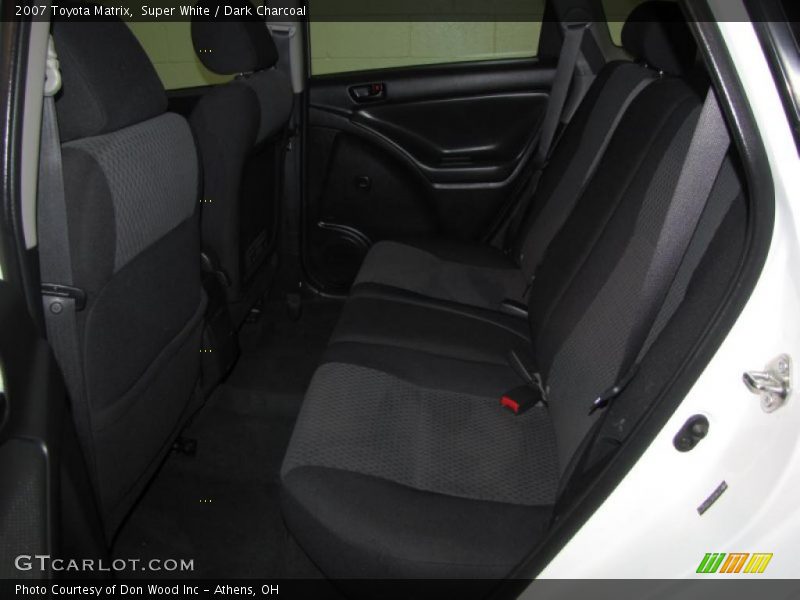 Super White / Dark Charcoal 2007 Toyota Matrix