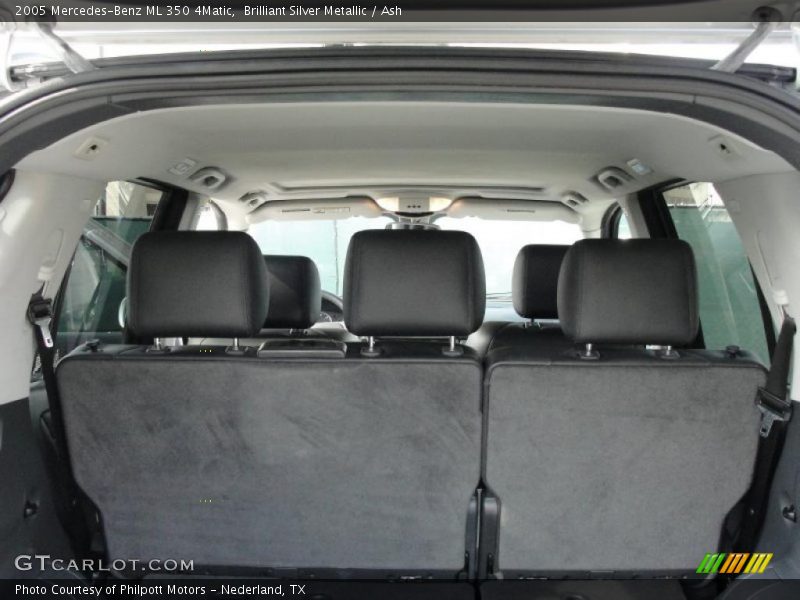 Brilliant Silver Metallic / Ash 2005 Mercedes-Benz ML 350 4Matic