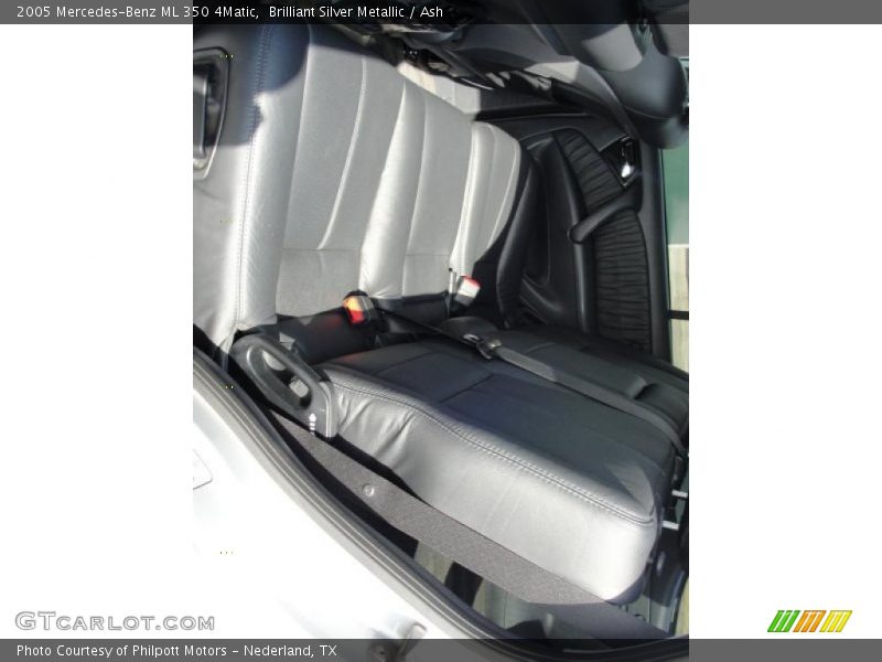 Brilliant Silver Metallic / Ash 2005 Mercedes-Benz ML 350 4Matic