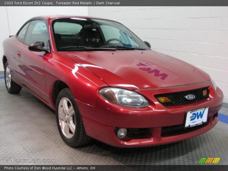 Front 3/4 View of 2003 Escort ZX2 Coupe