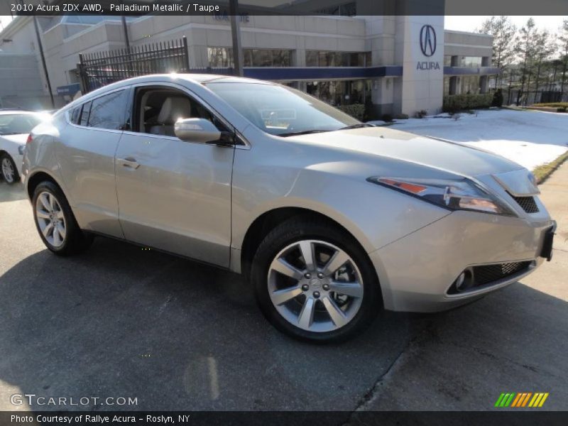 Palladium Metallic / Taupe 2010 Acura ZDX AWD