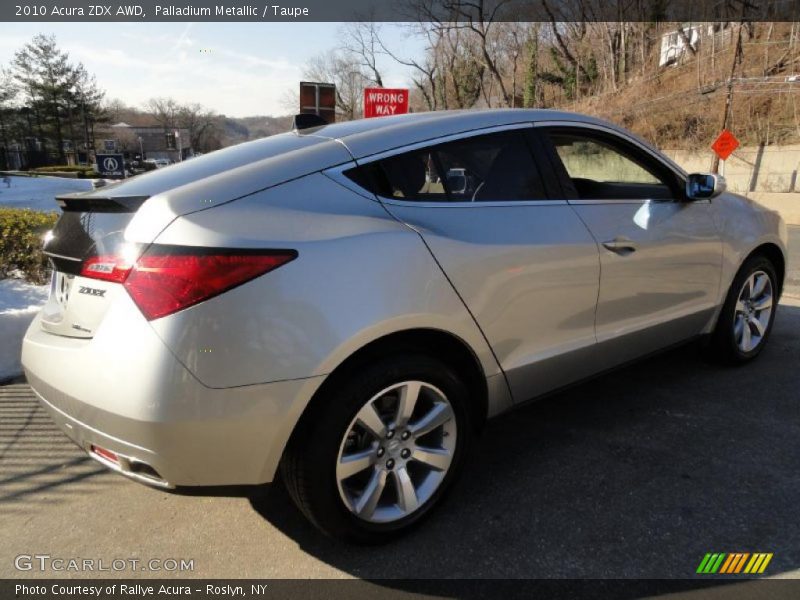 Palladium Metallic / Taupe 2010 Acura ZDX AWD