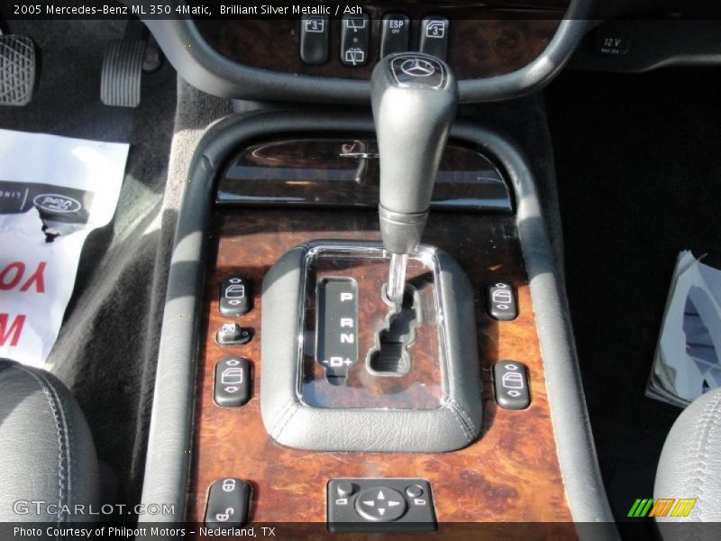 Brilliant Silver Metallic / Ash 2005 Mercedes-Benz ML 350 4Matic