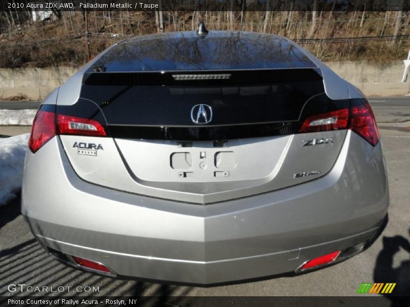 Palladium Metallic / Taupe 2010 Acura ZDX AWD