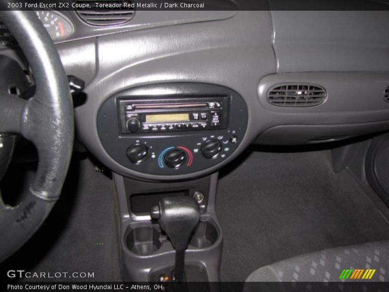 Toreador Red Metallic / Dark Charcoal 2003 Ford Escort ZX2 Coupe