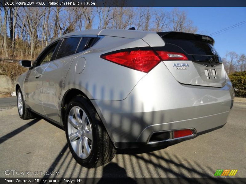 Palladium Metallic / Taupe 2010 Acura ZDX AWD