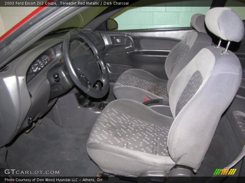  2003 Escort ZX2 Coupe Dark Charcoal Interior