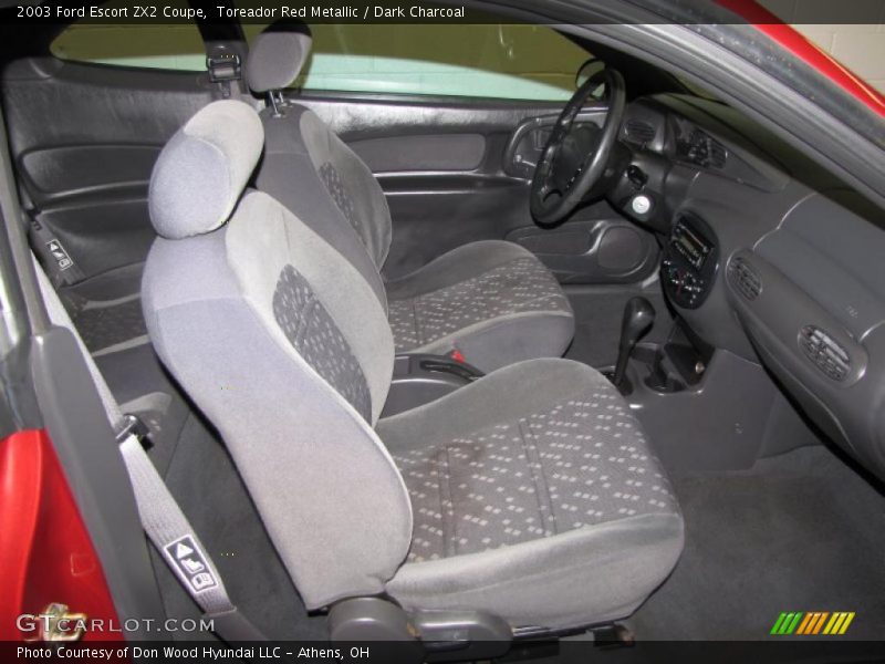  2003 Escort ZX2 Coupe Dark Charcoal Interior