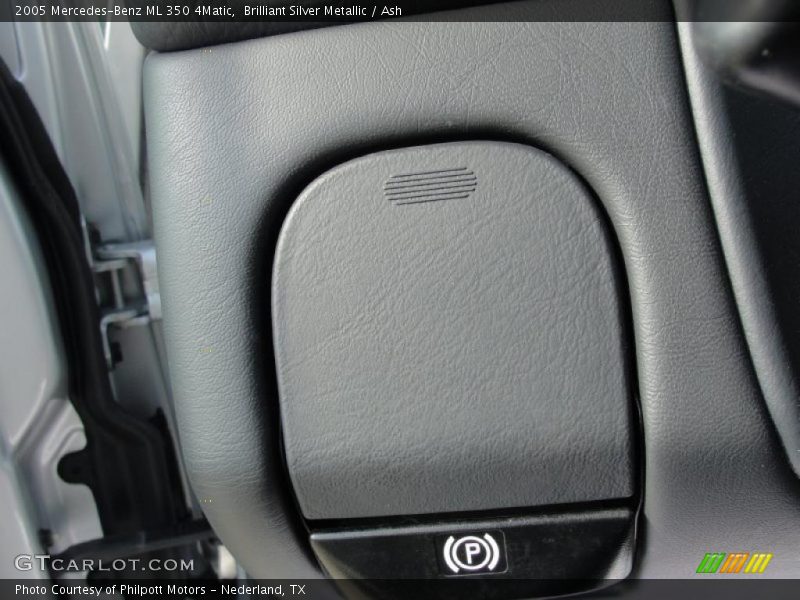 Brilliant Silver Metallic / Ash 2005 Mercedes-Benz ML 350 4Matic