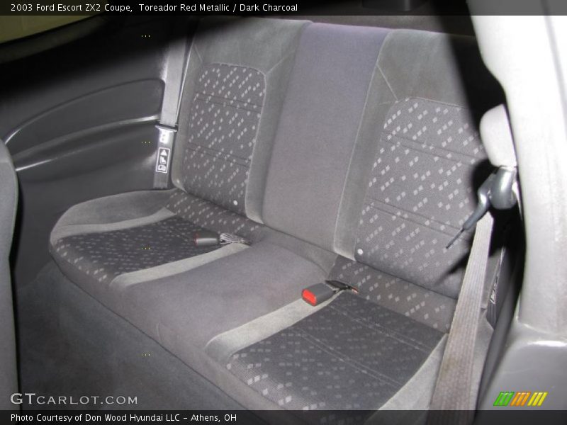 Toreador Red Metallic / Dark Charcoal 2003 Ford Escort ZX2 Coupe