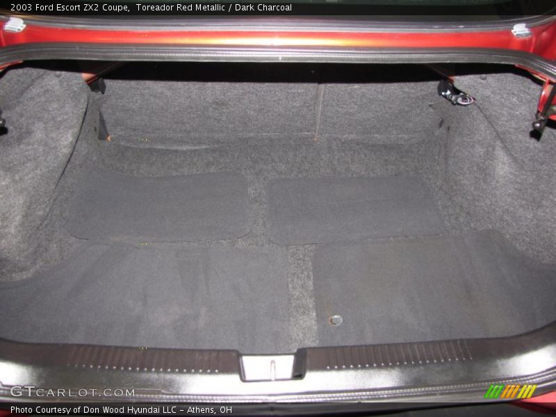  2003 Escort ZX2 Coupe Trunk