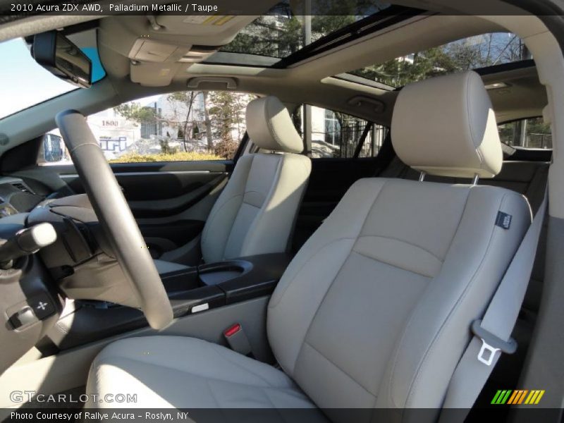 Palladium Metallic / Taupe 2010 Acura ZDX AWD