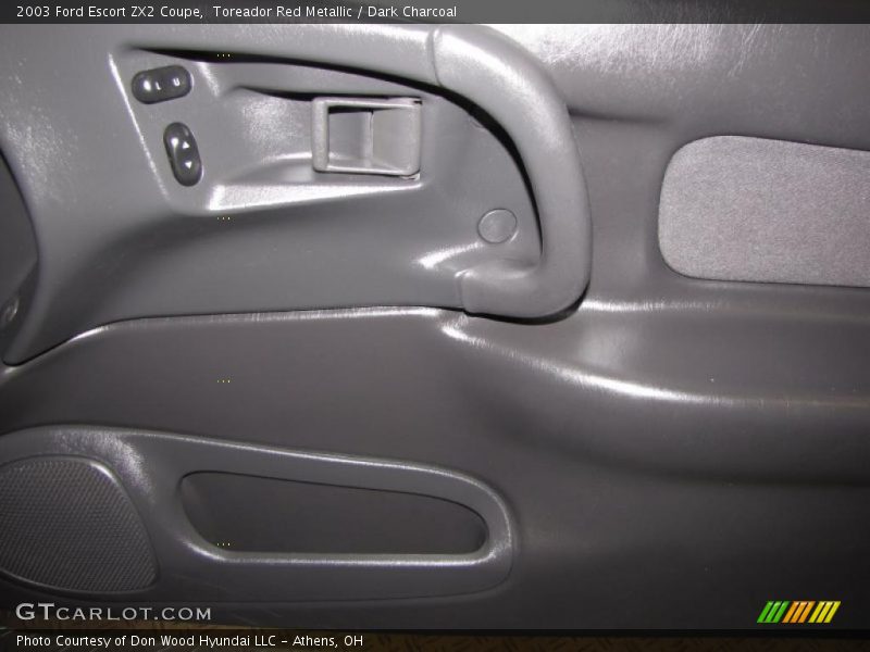 Toreador Red Metallic / Dark Charcoal 2003 Ford Escort ZX2 Coupe