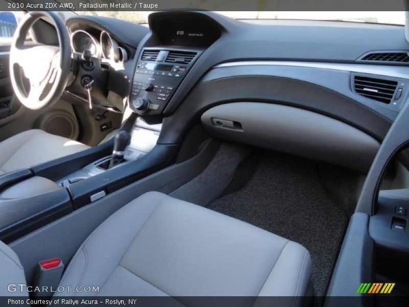Palladium Metallic / Taupe 2010 Acura ZDX AWD