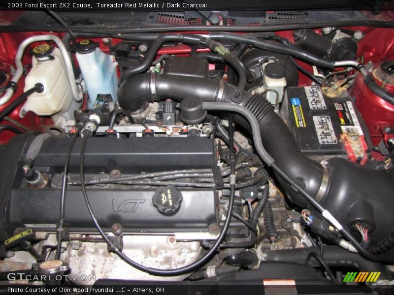  2003 Escort ZX2 Coupe Engine - 2.0 Liter DOHC 16-Valve VVT 4 Cylinder