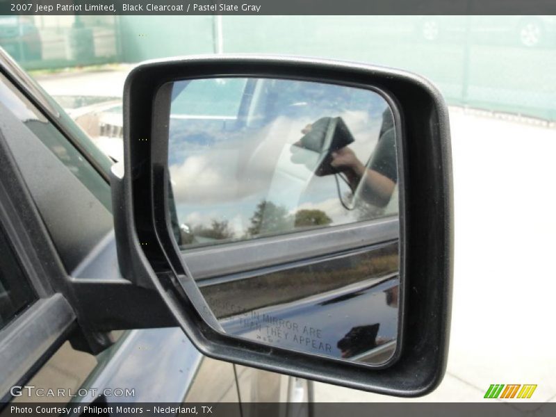 Black Clearcoat / Pastel Slate Gray 2007 Jeep Patriot Limited