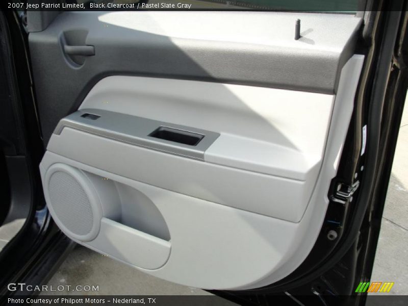 Black Clearcoat / Pastel Slate Gray 2007 Jeep Patriot Limited