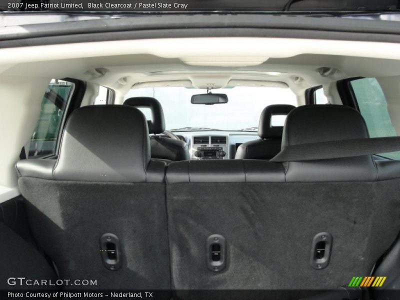 Black Clearcoat / Pastel Slate Gray 2007 Jeep Patriot Limited