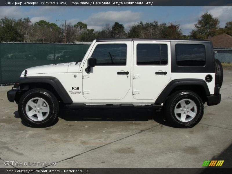  2007 Wrangler Unlimited X 4x4 Stone White