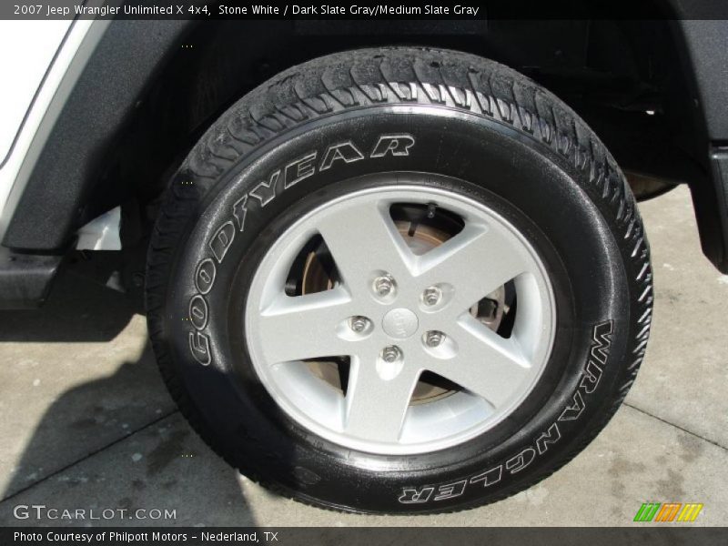  2007 Wrangler Unlimited X 4x4 Wheel