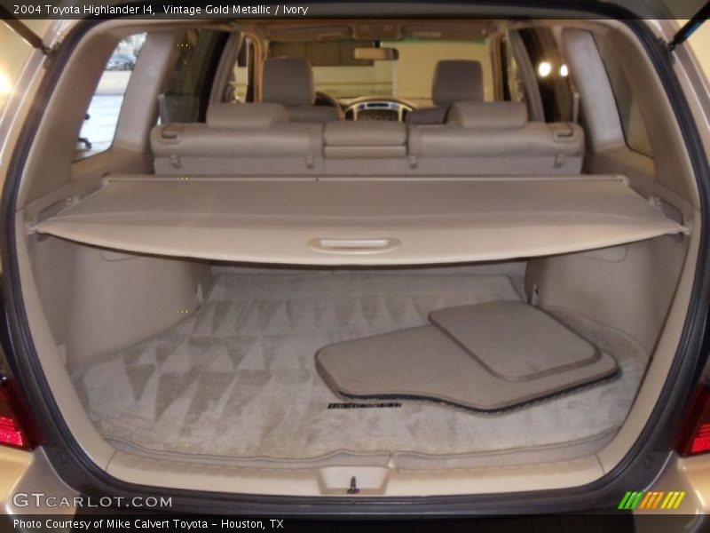  2004 Highlander I4 Trunk