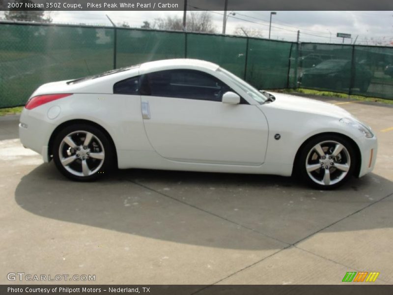 Pikes Peak White Pearl / Carbon 2007 Nissan 350Z Coupe