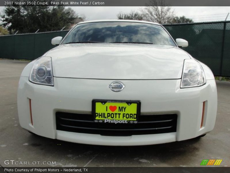 Pikes Peak White Pearl / Carbon 2007 Nissan 350Z Coupe