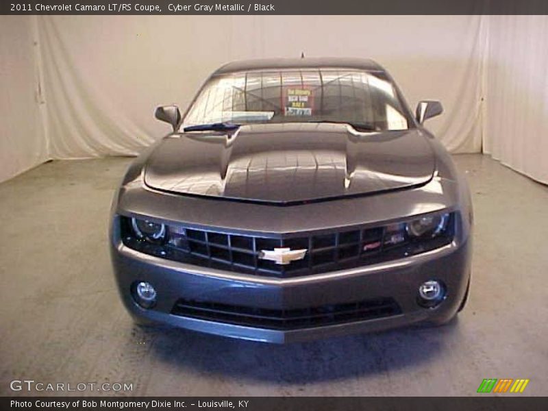 Cyber Gray Metallic / Black 2011 Chevrolet Camaro LT/RS Coupe