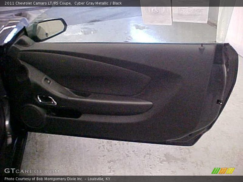 Cyber Gray Metallic / Black 2011 Chevrolet Camaro LT/RS Coupe