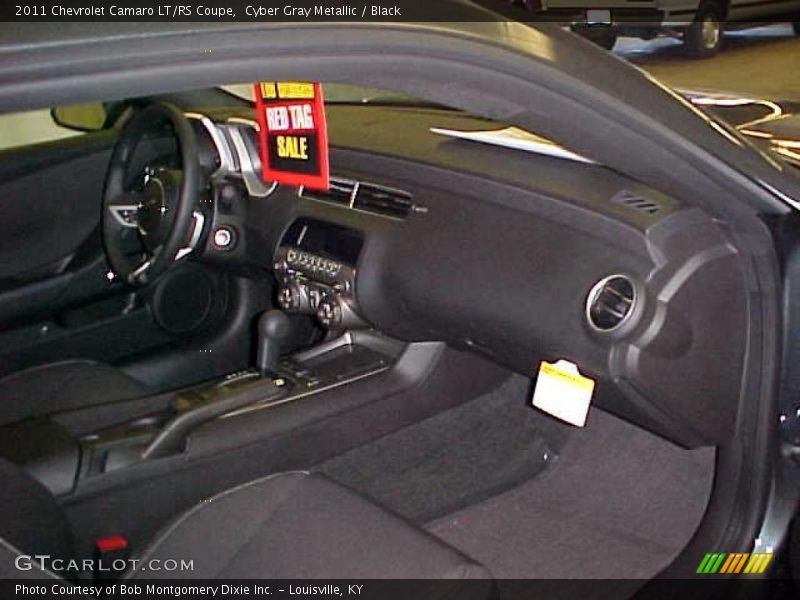 Cyber Gray Metallic / Black 2011 Chevrolet Camaro LT/RS Coupe