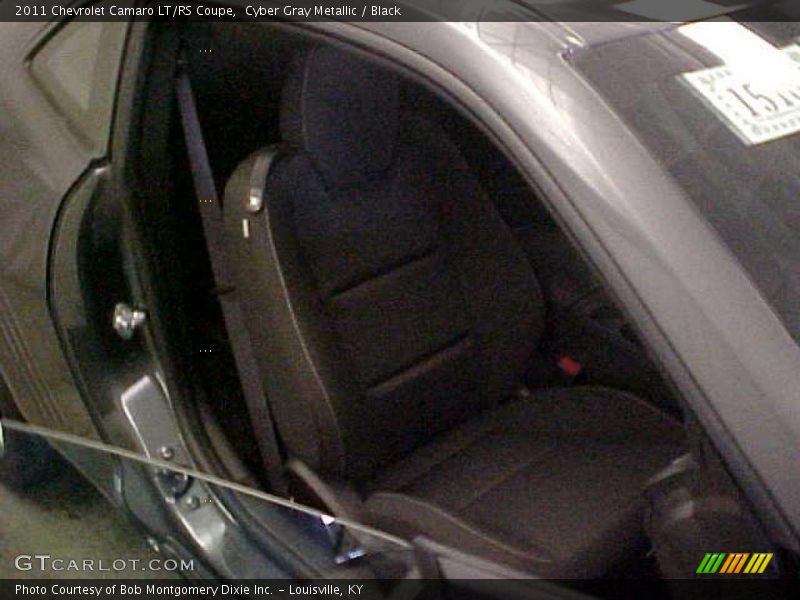 Cyber Gray Metallic / Black 2011 Chevrolet Camaro LT/RS Coupe