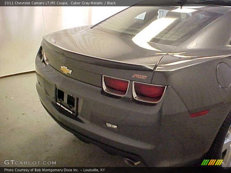 Cyber Gray Metallic / Black 2011 Chevrolet Camaro LT/RS Coupe