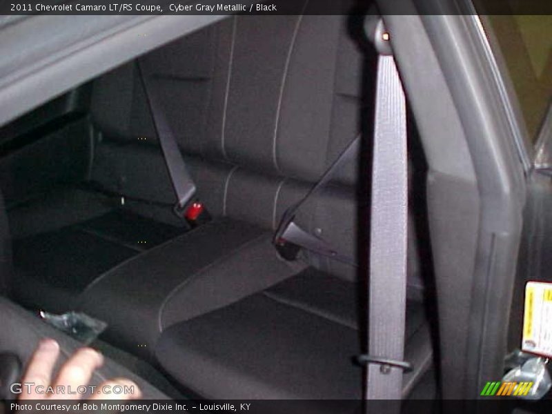Cyber Gray Metallic / Black 2011 Chevrolet Camaro LT/RS Coupe