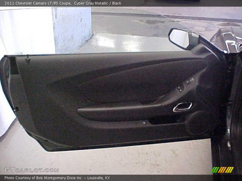 Cyber Gray Metallic / Black 2011 Chevrolet Camaro LT/RS Coupe