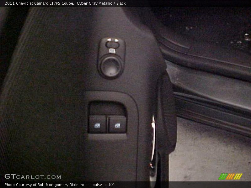 Cyber Gray Metallic / Black 2011 Chevrolet Camaro LT/RS Coupe