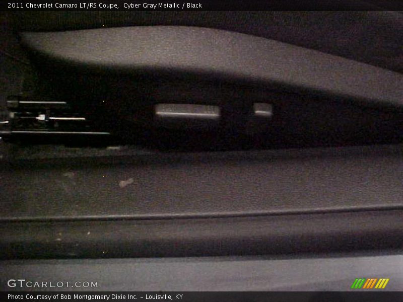 Cyber Gray Metallic / Black 2011 Chevrolet Camaro LT/RS Coupe