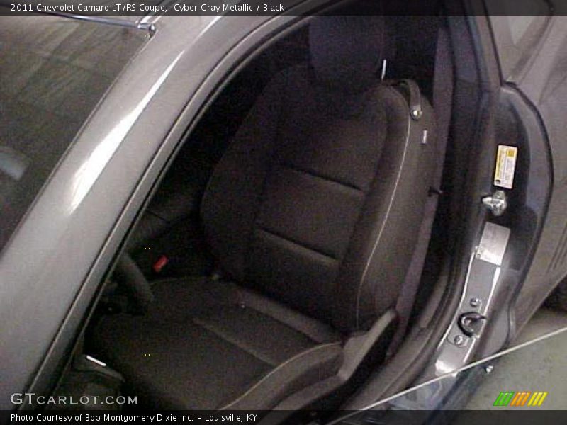 Cyber Gray Metallic / Black 2011 Chevrolet Camaro LT/RS Coupe