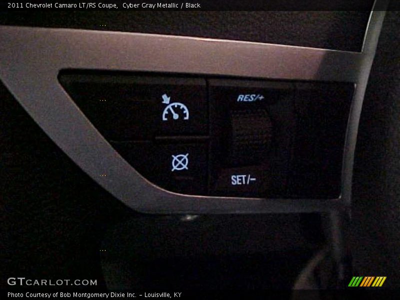 Cyber Gray Metallic / Black 2011 Chevrolet Camaro LT/RS Coupe