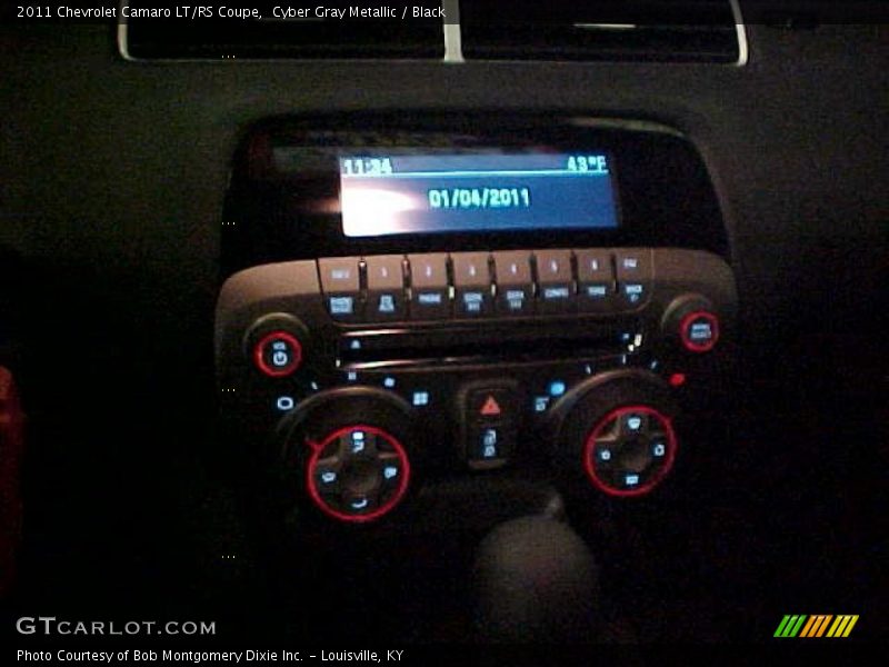 Cyber Gray Metallic / Black 2011 Chevrolet Camaro LT/RS Coupe