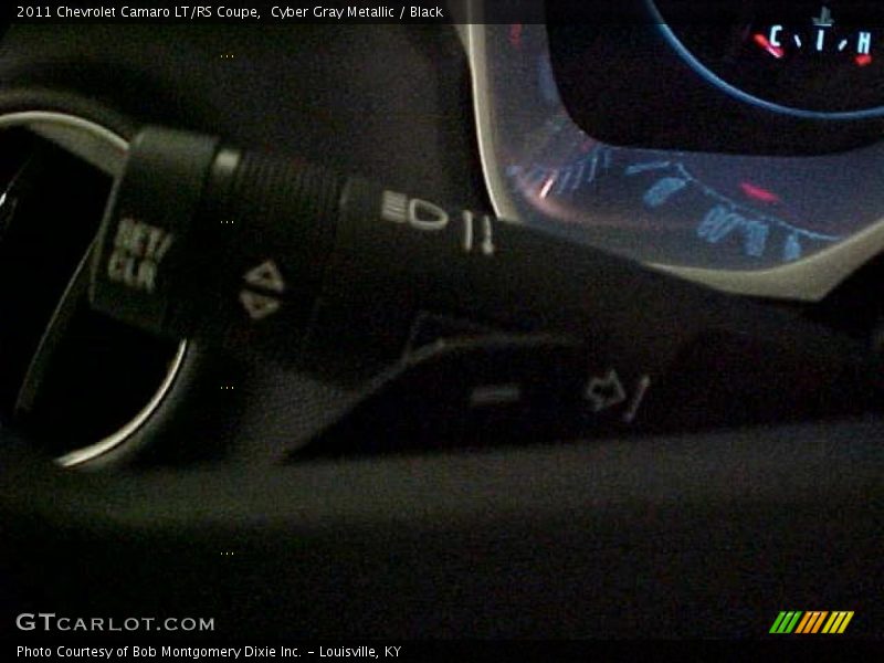 Cyber Gray Metallic / Black 2011 Chevrolet Camaro LT/RS Coupe