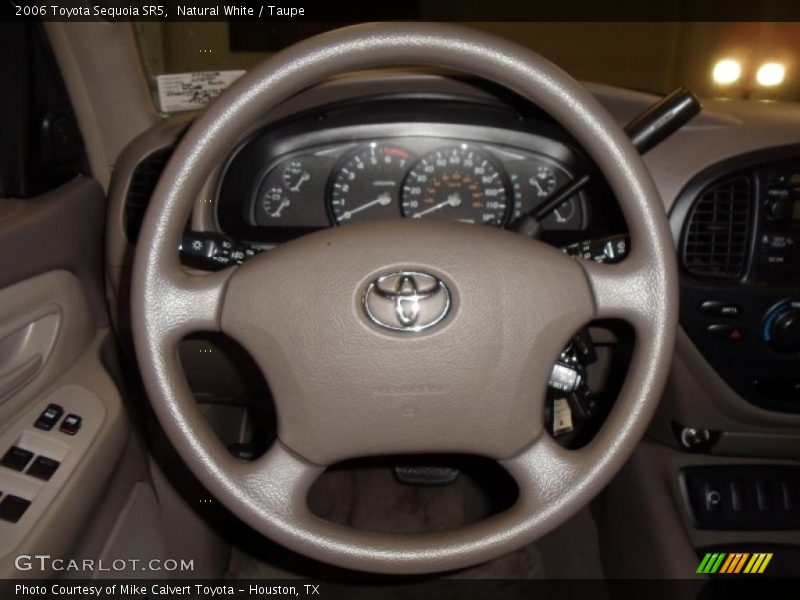 Natural White / Taupe 2006 Toyota Sequoia SR5