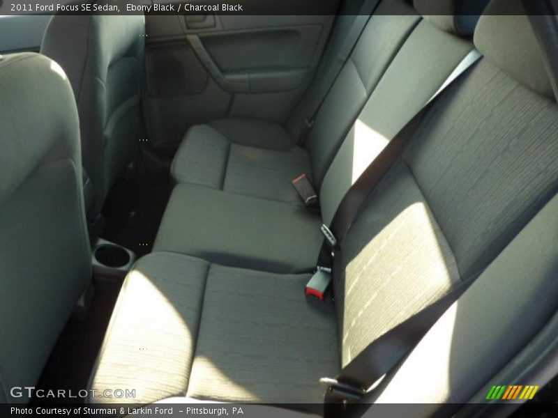 Ebony Black / Charcoal Black 2011 Ford Focus SE Sedan