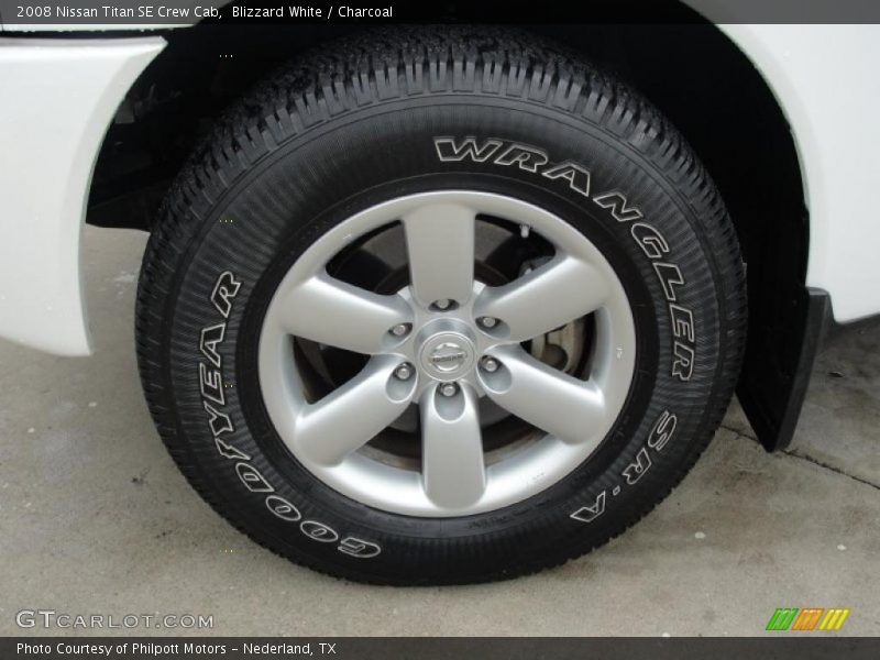  2008 Titan SE Crew Cab Wheel