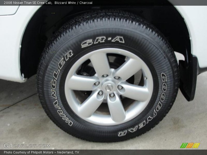  2008 Titan SE Crew Cab Wheel